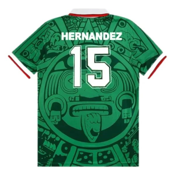 Mexico World Cup 1998  Retro Home Jersey - Image 3