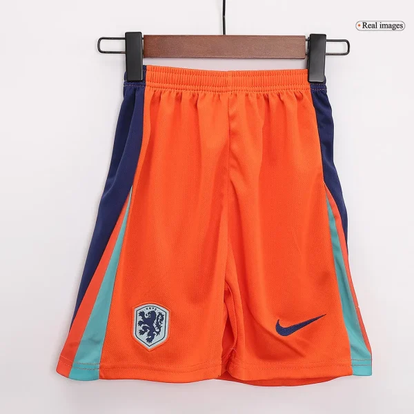 Kids Netherlands Home Jersey Kit Euro 2024 - Image 7