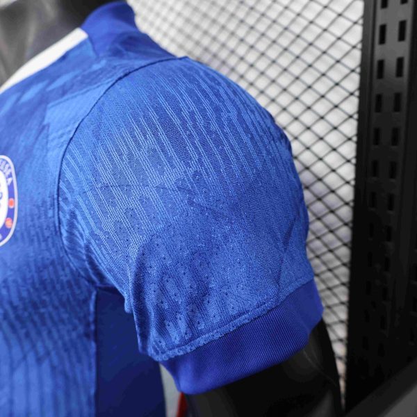 Chelsea Home Shirt Football Jersey Long Sleeve Player Version 25-26 - Image 6