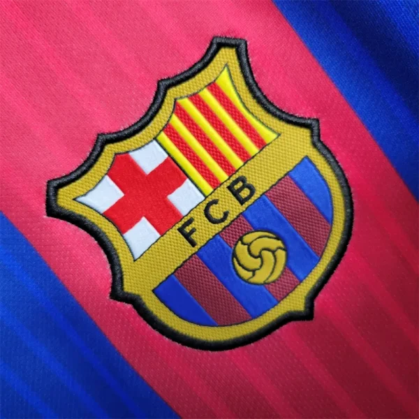 16-17 Barcelona Home Retro Jersey - Image 5