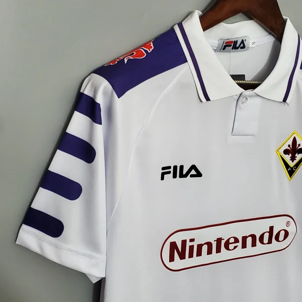 98-99 Fiorentina Retro Jersey Away - Image 9