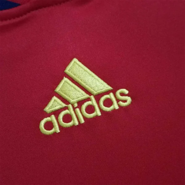 Spain Retro Jersey Home World Cup 2010 - Image 4