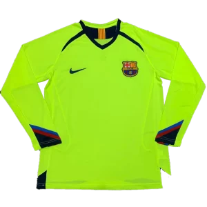 2005/06 Barcelona Retro Jersey Away Long Sleeve