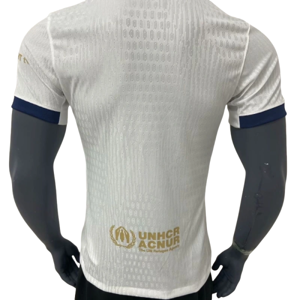25-26 Barcelona COLDPLAY  Home White Player Version Shirt - Image 2