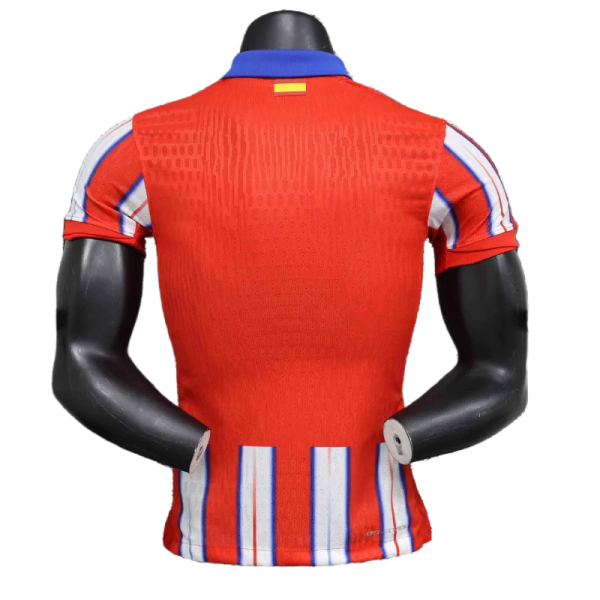 24-25 Atletico Madrid Home Soccer Jersey Player Edition - Image 2