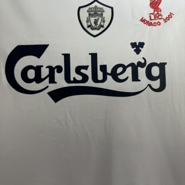 Retro Liverpool Away Football Jersey 2001/2002 - Image 6