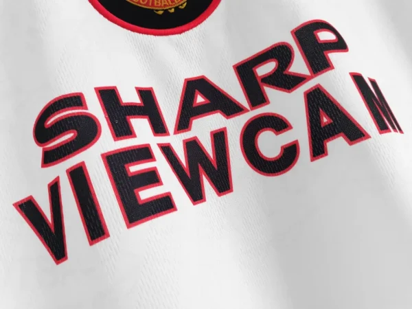 1996/97 Manchester United Retro Jersey Away - Image 5