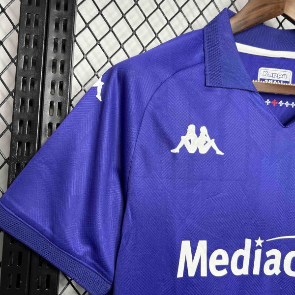 24-25 Fiorentina Soccer Jersey Home Replica Fan Version - Image 4