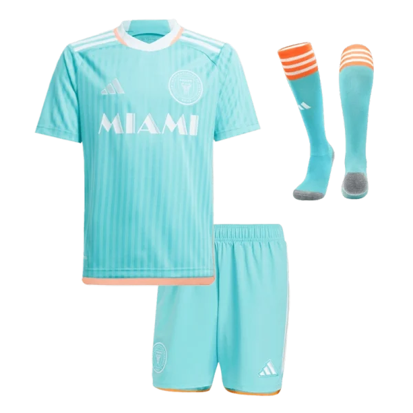 2024-25 Kids Inter Miami CF Custom Third Away Full Soccer Kits