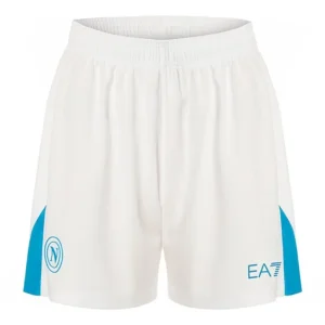2024-25 Napoli Home White Shorts