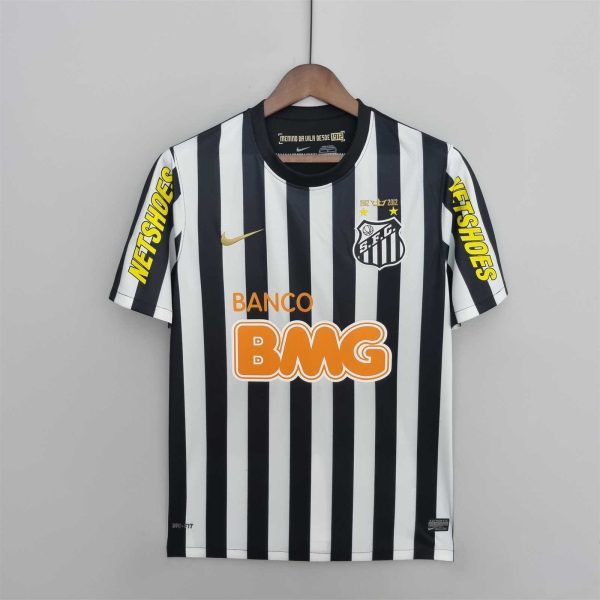 2013 Santos away #11 Neymarjr Retro Soccer Jersey - Image 3