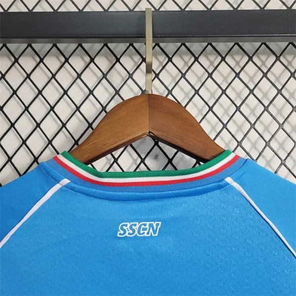 2023/24 Kids Napoli Home Kit(Jersey+Shorts) - Image 6