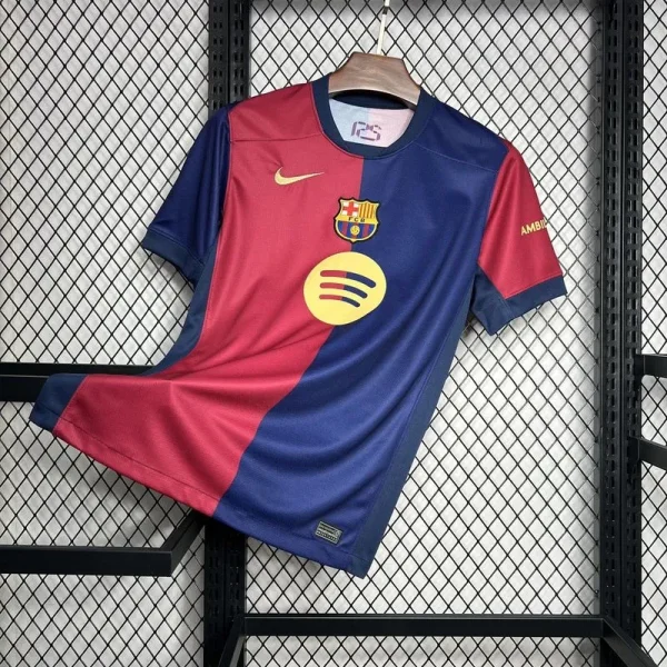 24-25 Barcelona Home Soccer Jersey - Image 8
