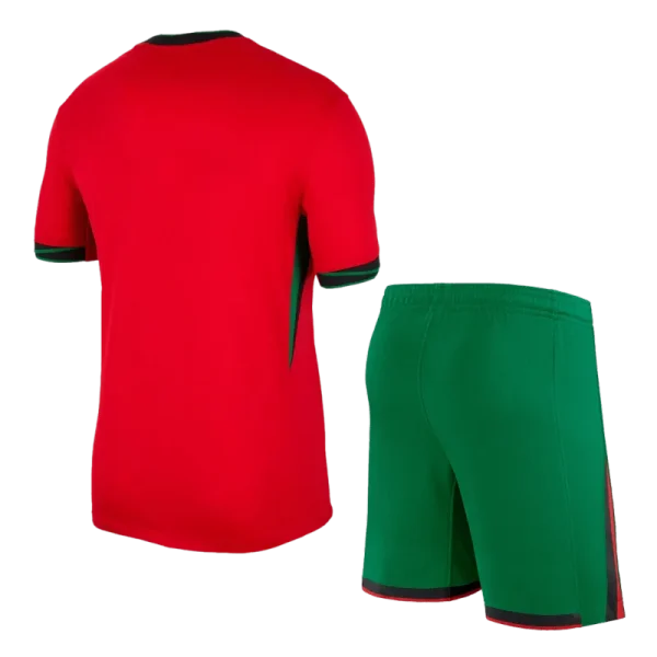 2024 Portugal Home Whole Kit(Jersey+Shorts+Socks) Euro - Image 2
