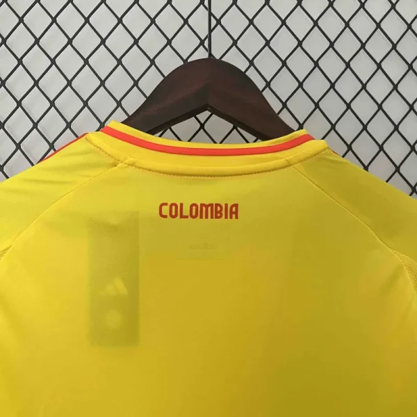 Colombia Nation Home L.Díaz #7 James #10 Football Jersey Copa America 2024 - Image 5