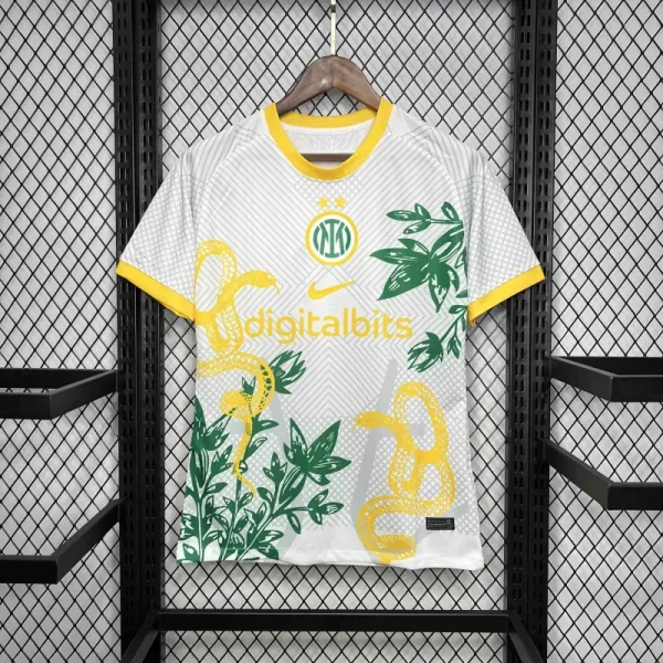 24-25 Inter Milan White Special Edition Kit Jersey - Image 6