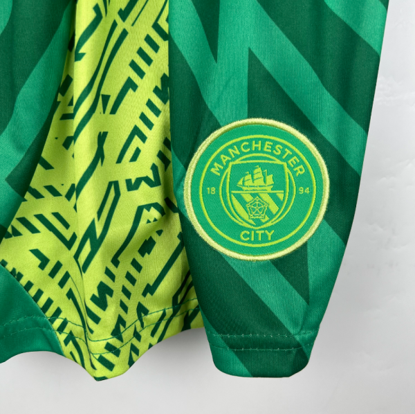 23-24 Kids Goalkeeper Manchester City Kit - Image 9