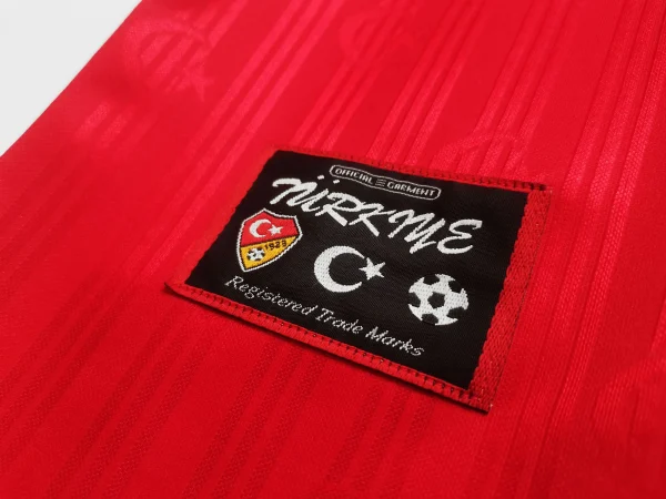 Retro Turkey Home Jersey 1996 - Image 7