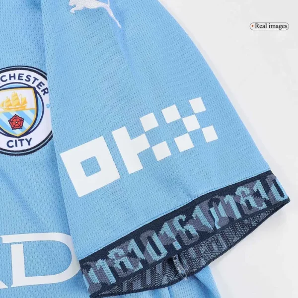 24-25 Manchester City Home Replica Jersey - Image 9