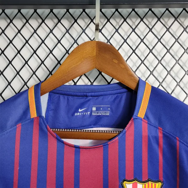 17-18 Barcelona Home Stadium Retro Jersey - Image 4
