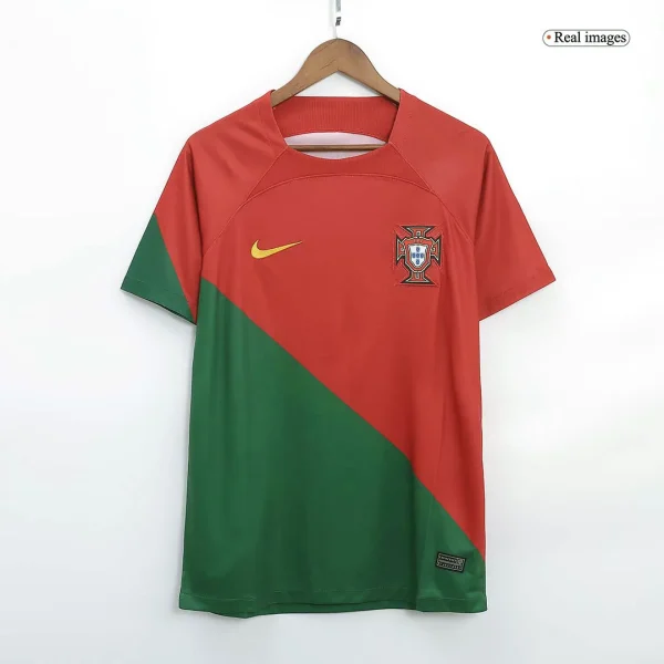 2022 Portugal Home Soccer Jersey Replica World Cup - Image 3