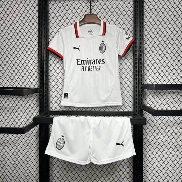 Kids AC Milan Away Jersey Kit 2024-25 - Image 5