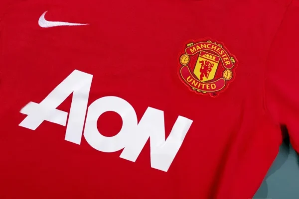 2011-12 Manchester United Retro Jersey Home - Image 3