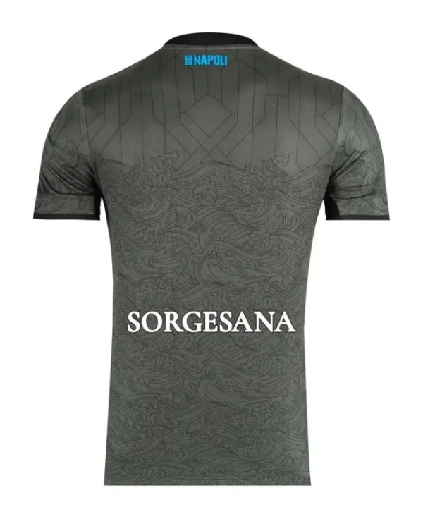 Napoli 24-25 Third Away Grey Replica Soccer Jersey - Image 2