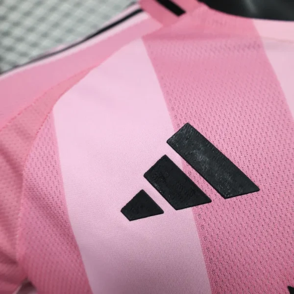 Inter Miami CF Home Pink Soccer Jersey Player Version Shirt 2025-26 - Image 4