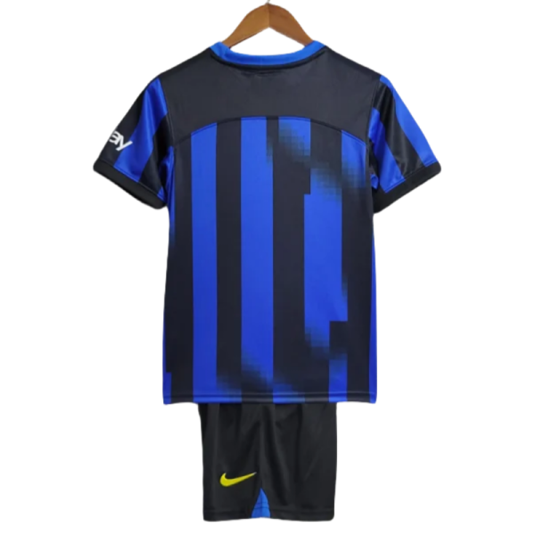 23-24 Inter Milan Home Kids Kit Jersey+Shorts - Image 2