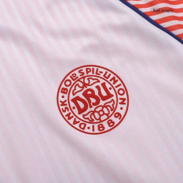 Denmark 1986 Retro Jersey Away - Image 3