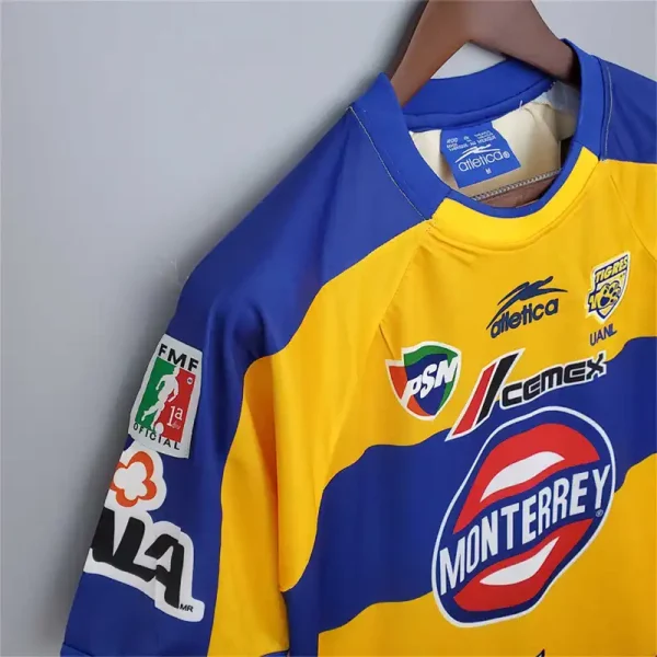 Tigres UANL  2001/02 Retro Jersey Home - Image 8