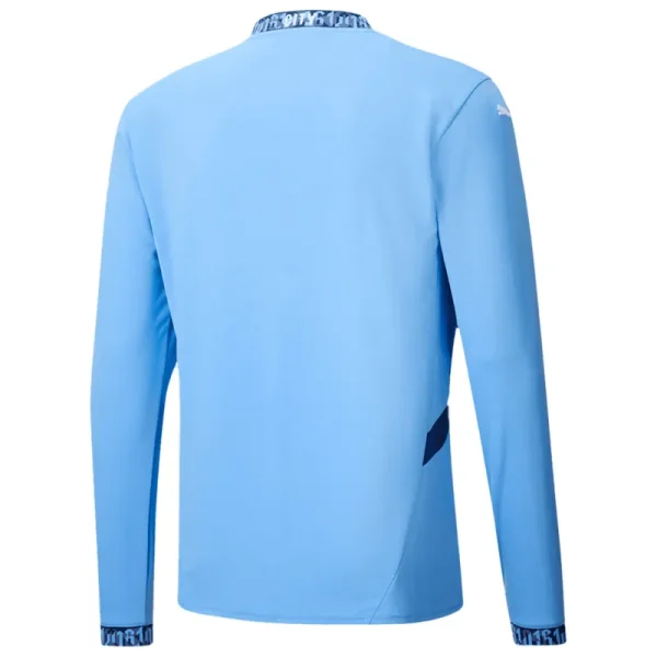 24-25 Manchester City Home Long Sleeve Jersey - Image 2