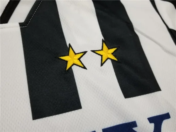 1996-97  Juventus Del Piero #10 Zidane #21 Retro Jersey Home Replica - Image 6