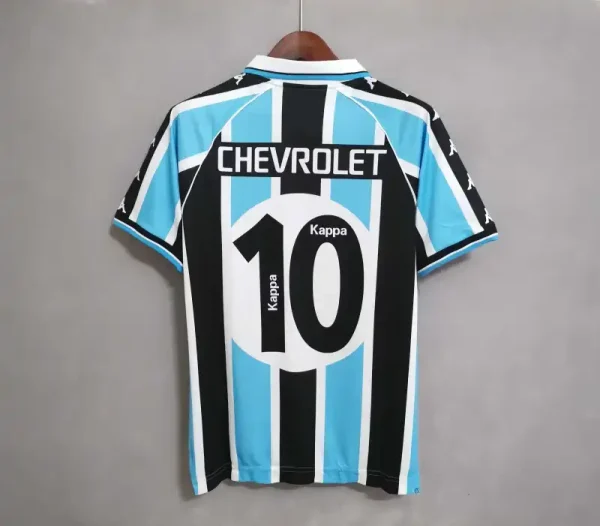 Grêmio FBPA 2000/01 Retro Soccer Jersey Home Replica - Image 3