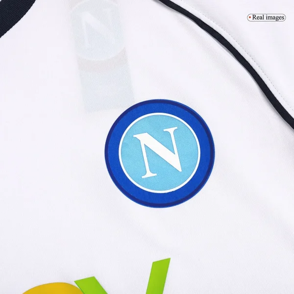 2023/24 Napoli Pre-Match Jersey White - Image 7