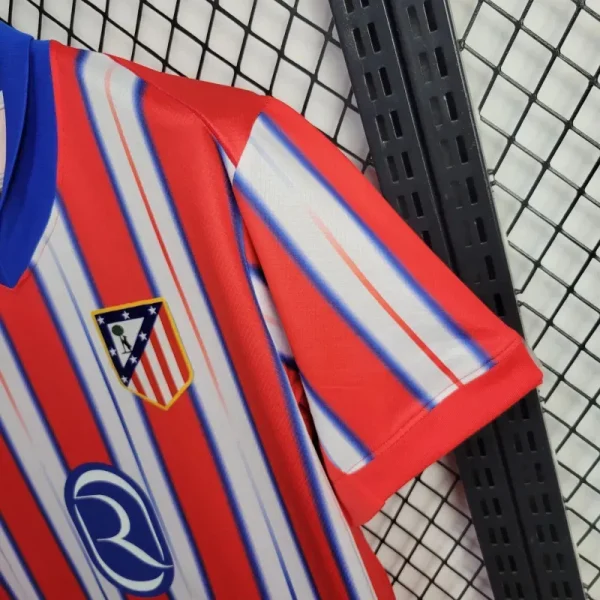 24-25 Atletico Madrid Home Soccer Jersey - Image 6