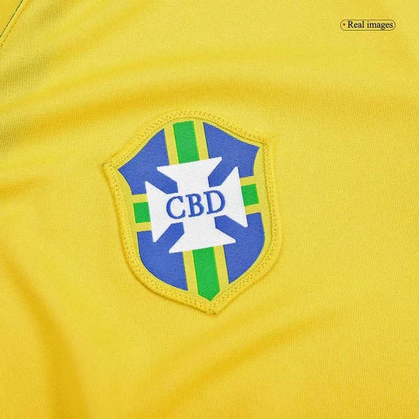 Brazil Retro Jersey Home 1957 - Image 4