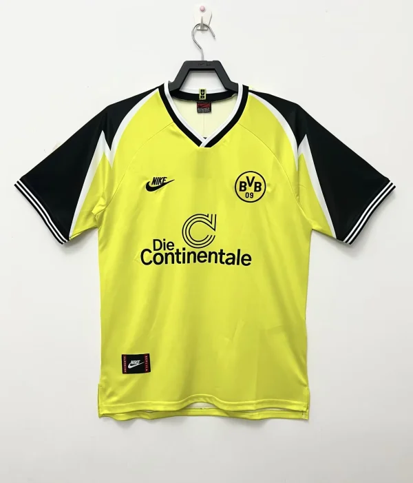 95-96 Borussia Dortmund Retro Jersey Home - Image 8