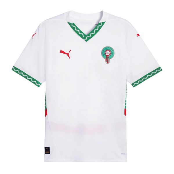 Morocco Soccer Jersey Away Shirt 2024-25 - Image 2