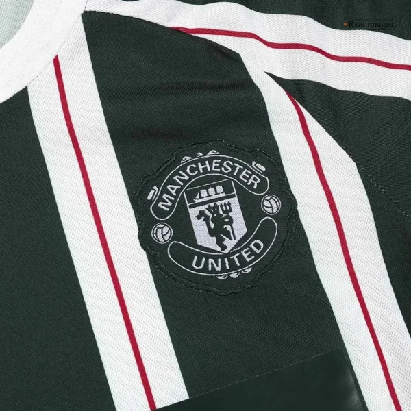 23-24 Manchester United Away Whole Kit Jersey+Shorts+Socks - Image 7