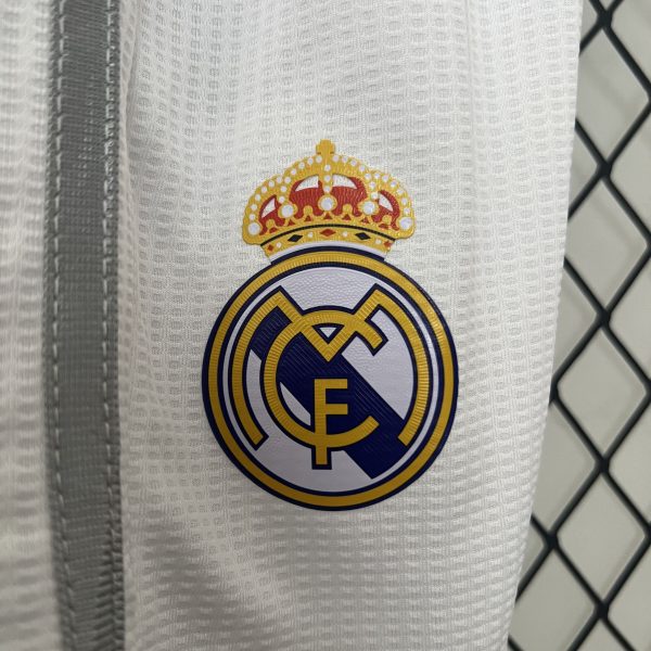 Real Madrid 15-16 Home Retro Kids Kits Children Sets Football Jersey - Image 11