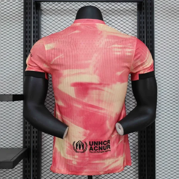 25-26 Barcelona  pink player version third kit concept jersey - Image 3