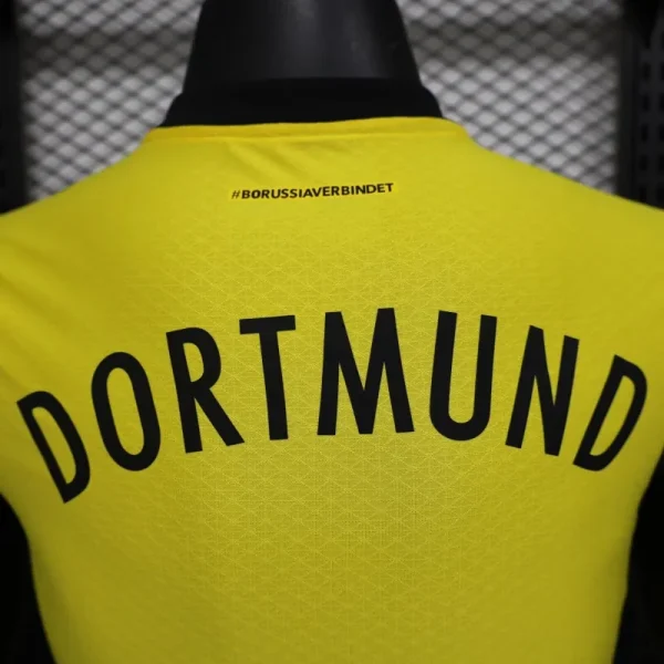 24-25 Borussia Dortmund Home Soccer Jersey Player Version - Image 8
