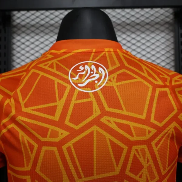 Algeria 2023/24 Special  Jersey Orange Player Version - Image 6