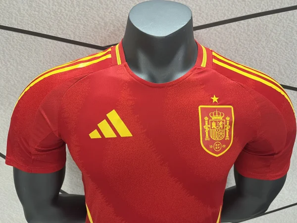 2024 Spain Home Jersey Player Version EURO - Image 3