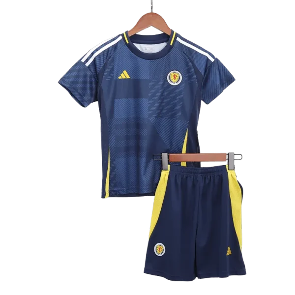 Kids Scotland Euro 2024 Home Kit  Youth Apparels - Image 2