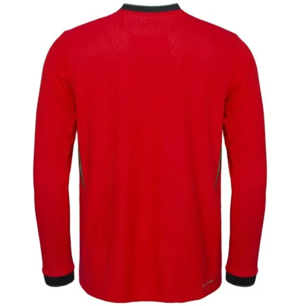 2024 Portugal Home Long Sleeve Jersey Euro - Image 2