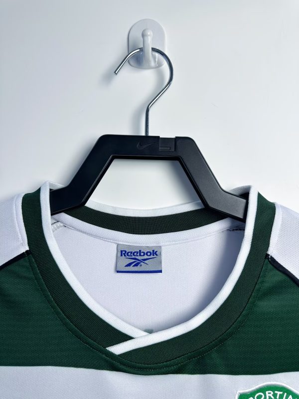 Sporting Lisbon Retro Home Long sleeve Jersey 2003-04 - Image 9