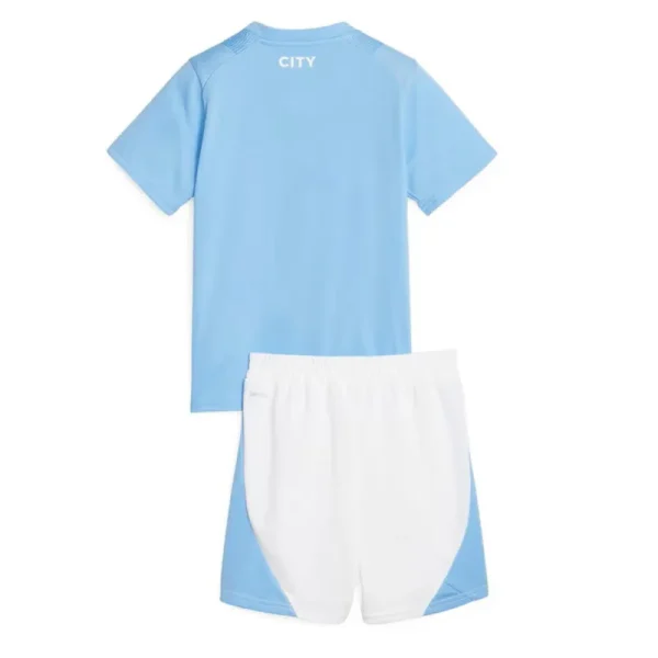 2023/24 Kids Manchester City Home Jersey Kit - Image 2